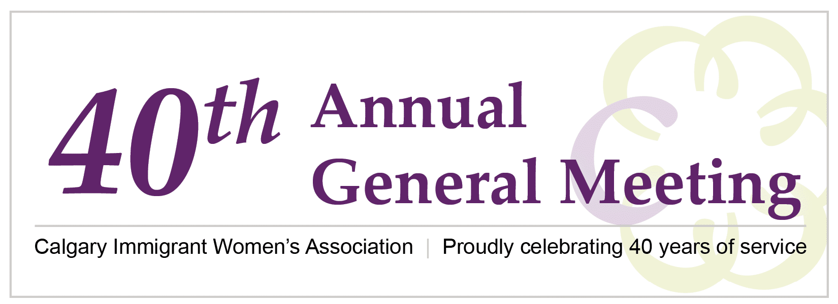 40th Annual General Meeting