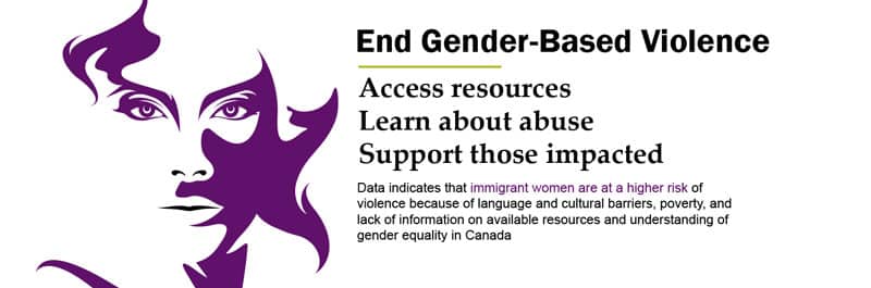 End Gender-Based Violence banner