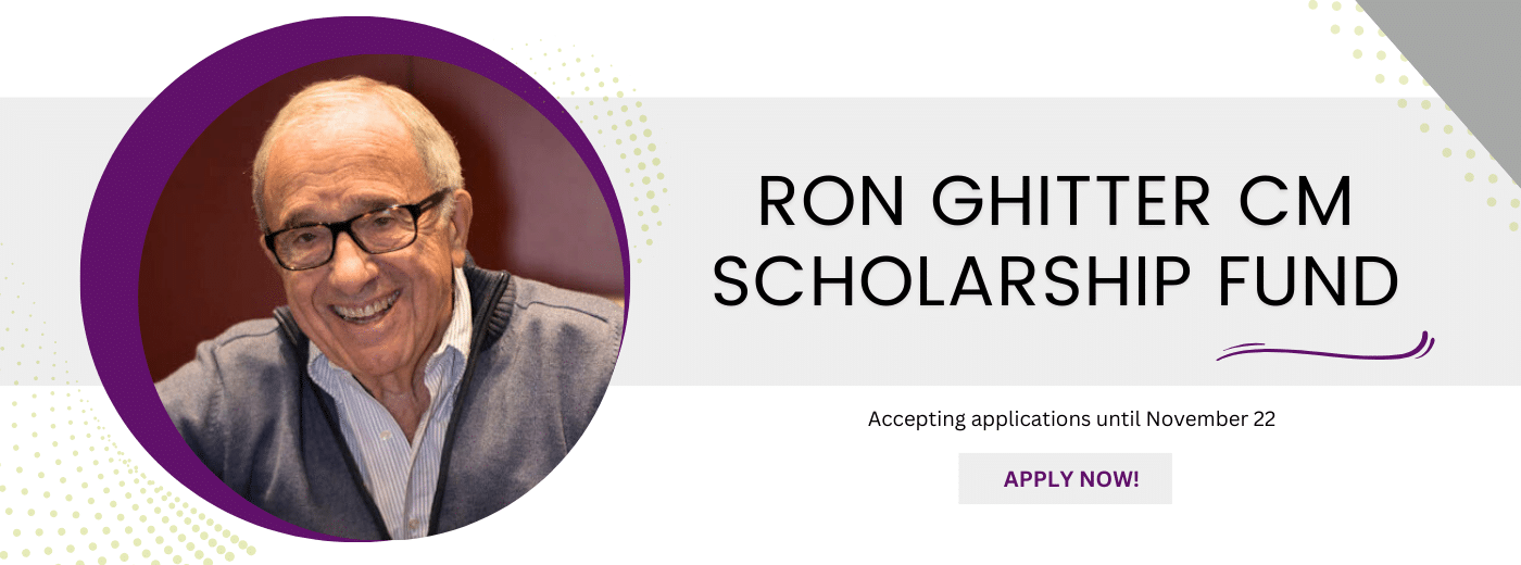 Ron Ghitter CM Scholarship Fund 2024