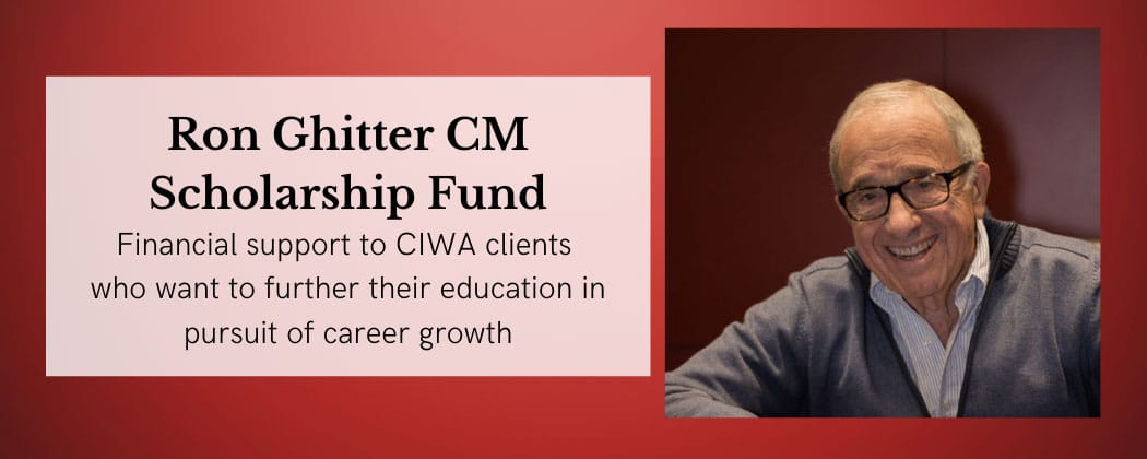 Ron Ghitter CM Scholarship Fund banner