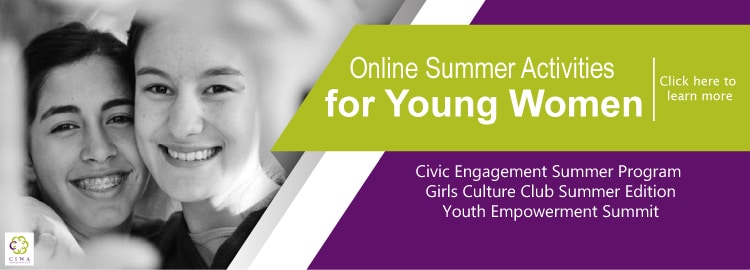 Online Summer Activities for Young Women banner